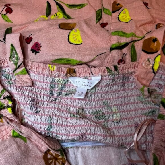 LC Lauren Conrad Summer Fruit Dress - XXL - Picture 3 of 12